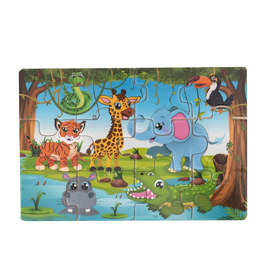 4 Wooden Puzzles in a Box - Image 4