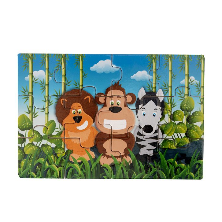 4 Wooden Puzzles in a Box - Image 3