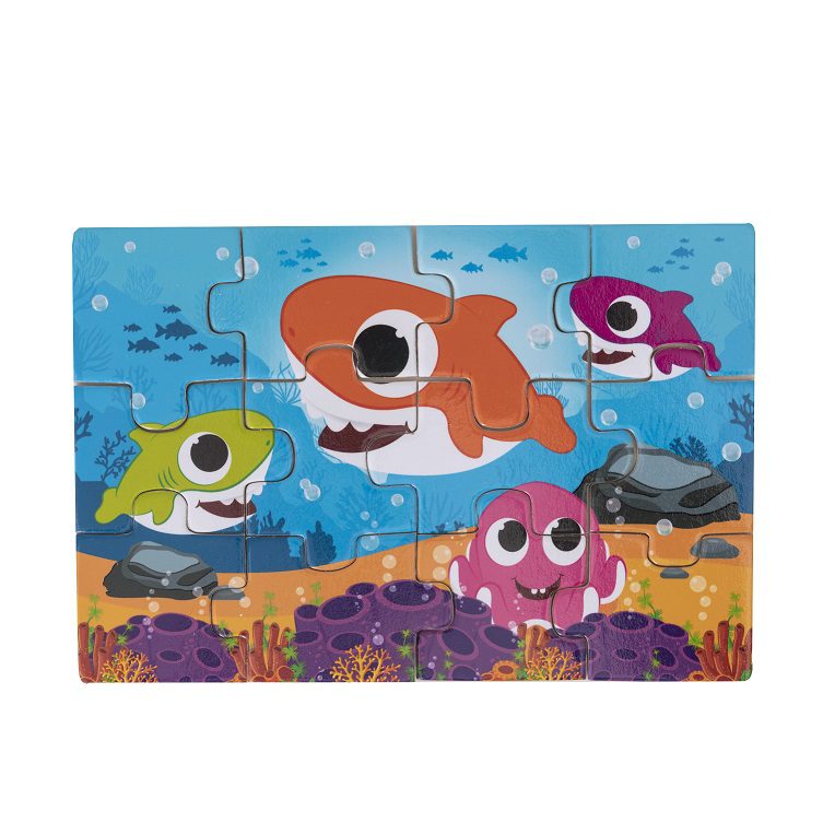 4 Wooden Puzzles in a Box - Image 2