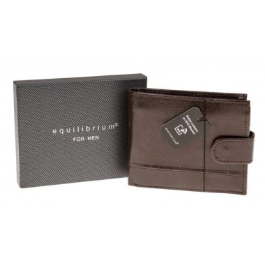 Leather Gent's Brown Wallet