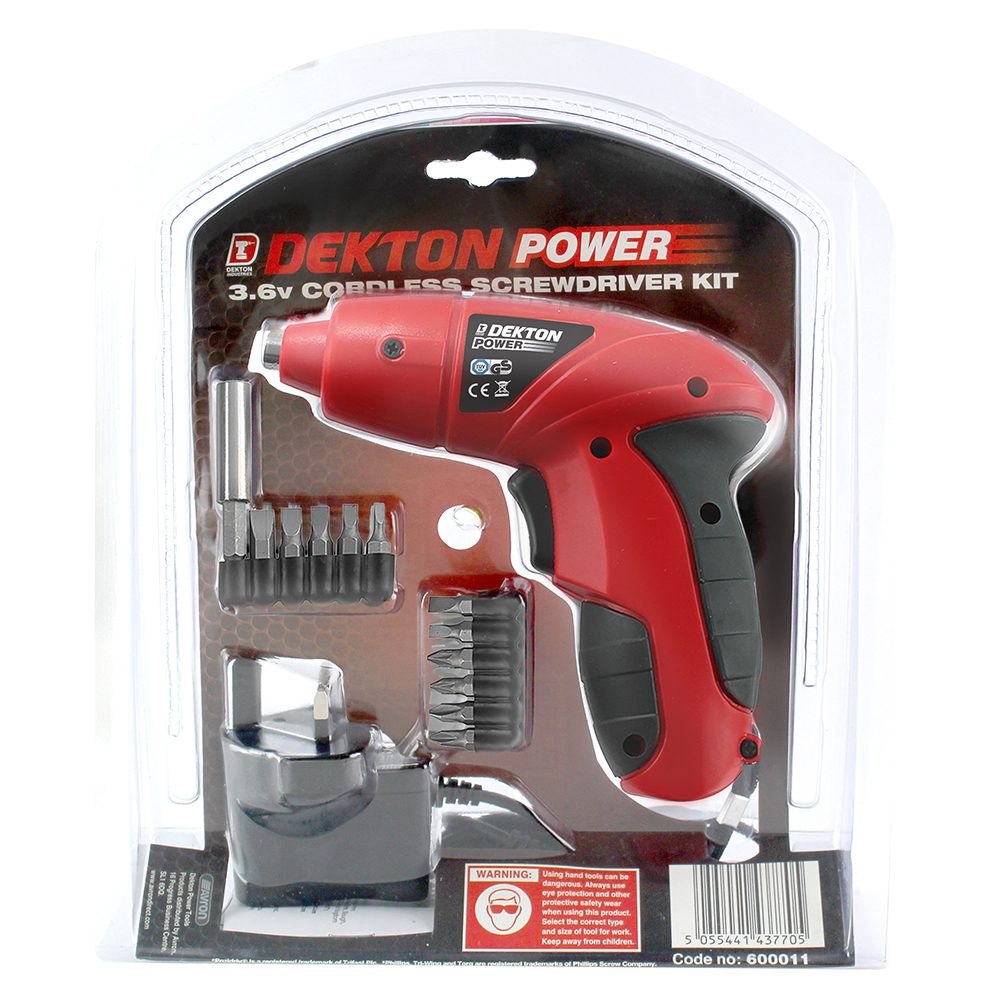 Dekton Cordless Screwdriver