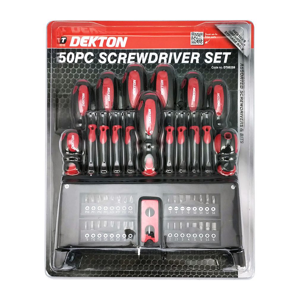 Dekton 50pc Screwdriver Set