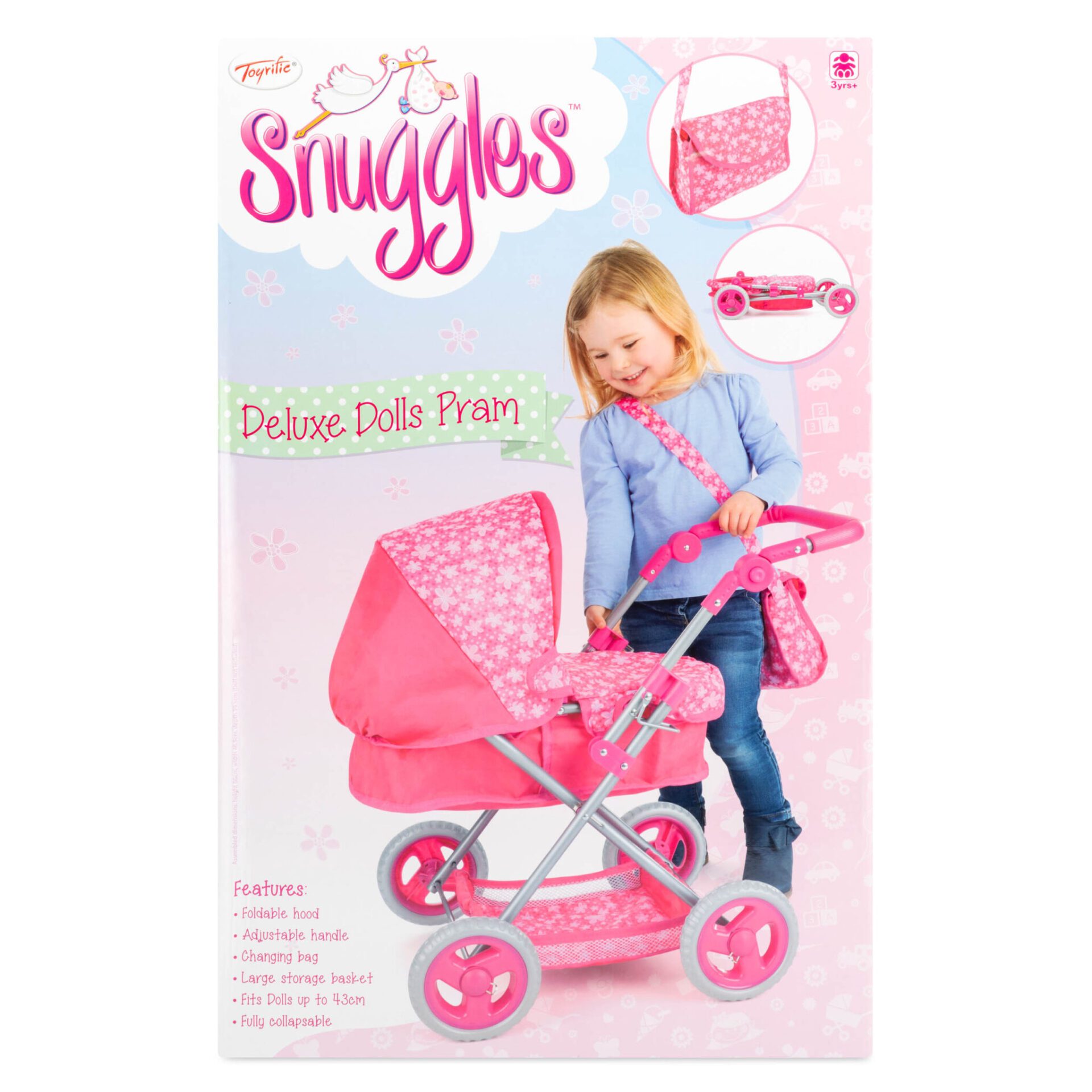 Snuggles Dolls Pram - Image 3