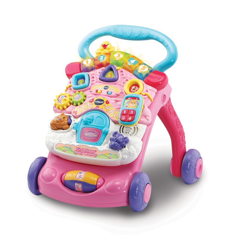 V-Tech First Steps Baby Walker Pink