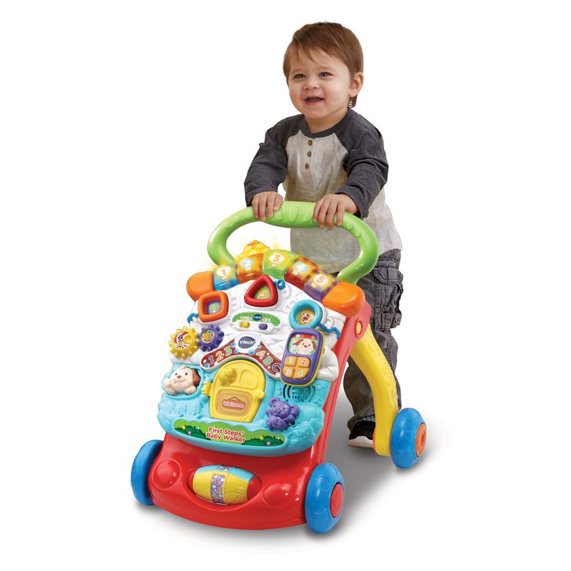 V-Tech First Steps Baby Walker Red - Image 2