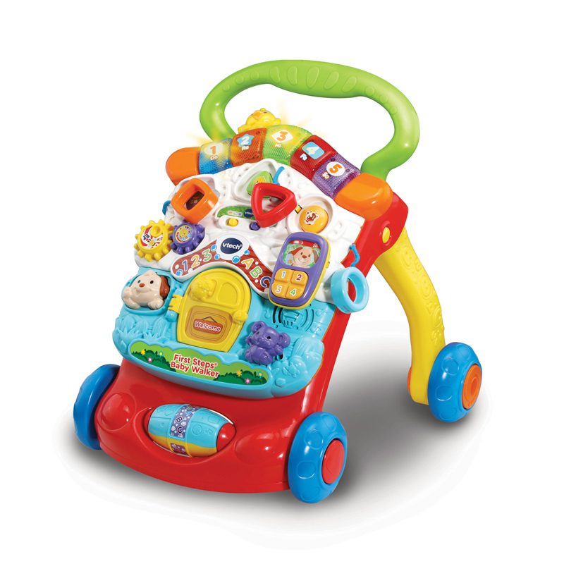 V-Tech First Steps Baby Walker Red