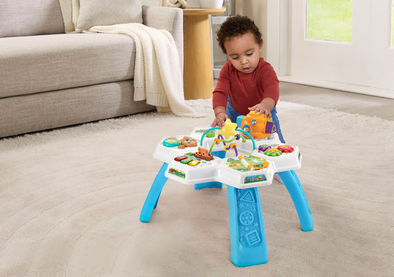 Busy Bee V-Tech Activity Table - Blue - Image 2
