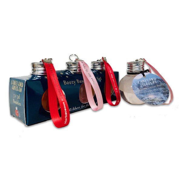 3 x 5cl Boozy Baubles Gin Gift Set