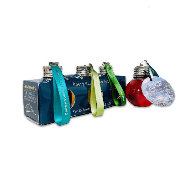 3 x 5cl Boozy Baubles Vodka Gift set