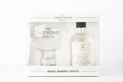 Marshmallow Moonshine and Glass Gift Set
