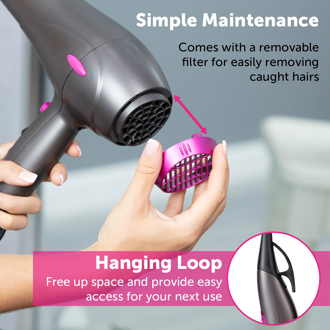 Neon 2200w Hair Dryer - Image 6