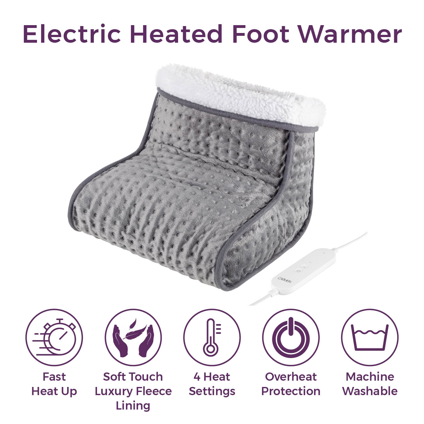 Carmen Electric Heated Foot Warmer - Image 5