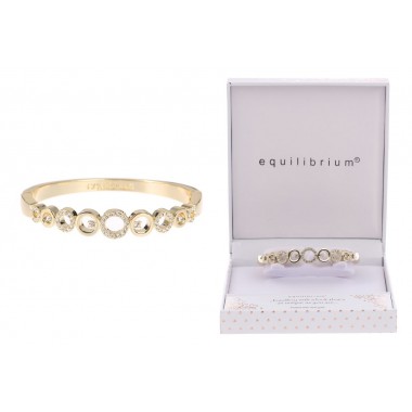 Gold Plated Sparkle Bangle