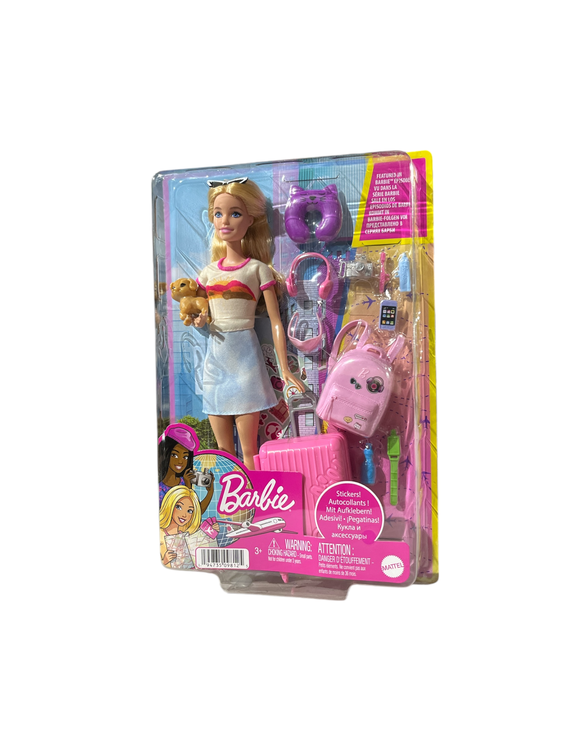 Barbie Travel Doll Playset