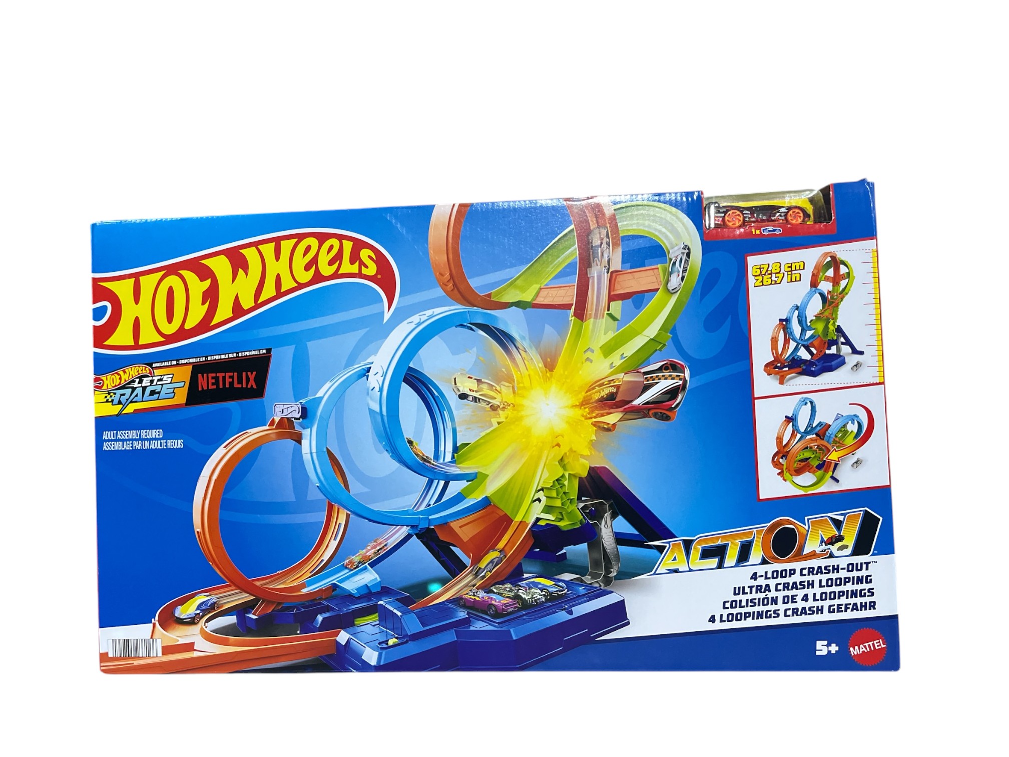 Hot Wheels Action Endless Loop Boosted Set