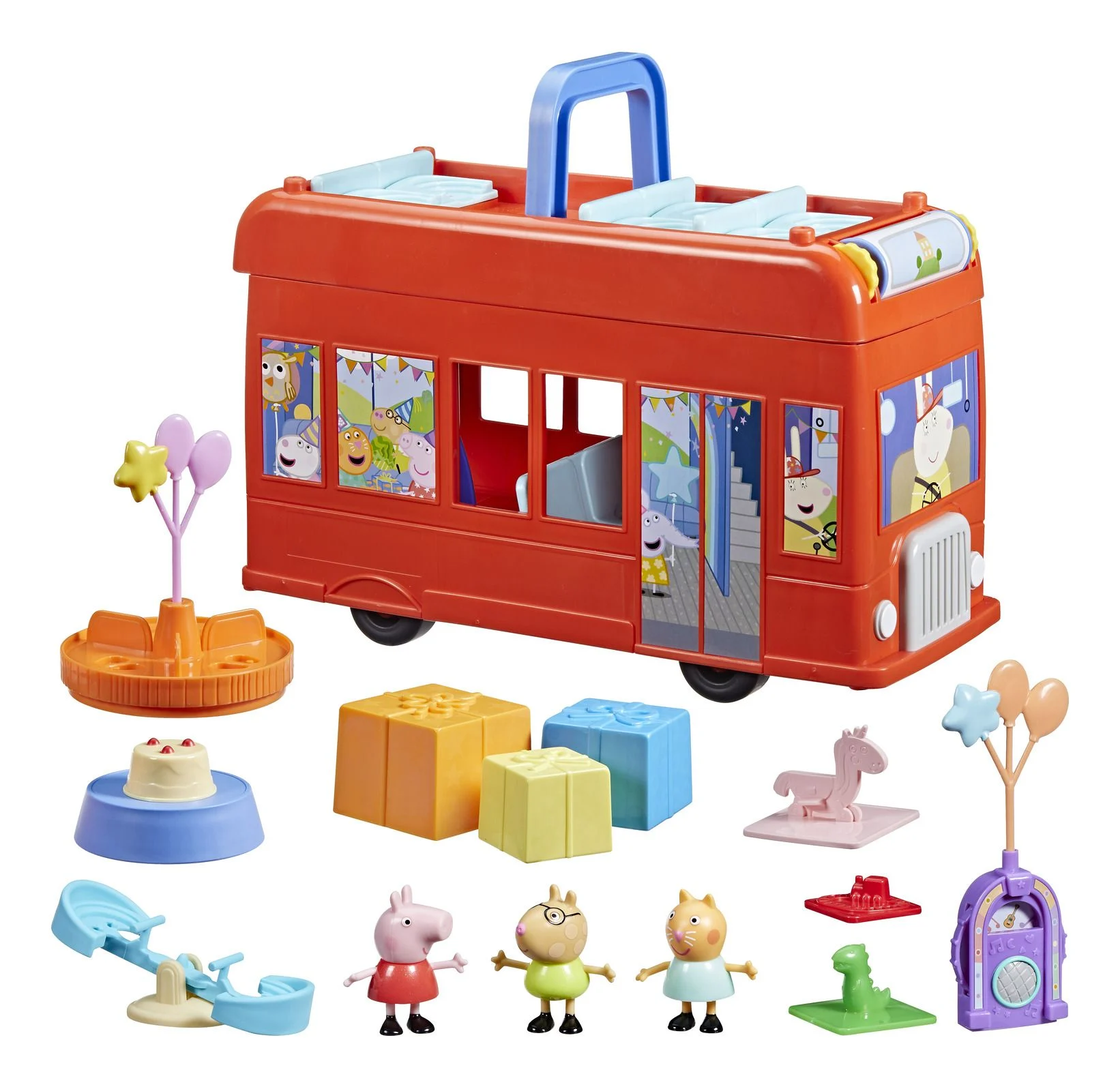 Peppa Pig Peppa's 2 in 1 Party Bus - Image 4