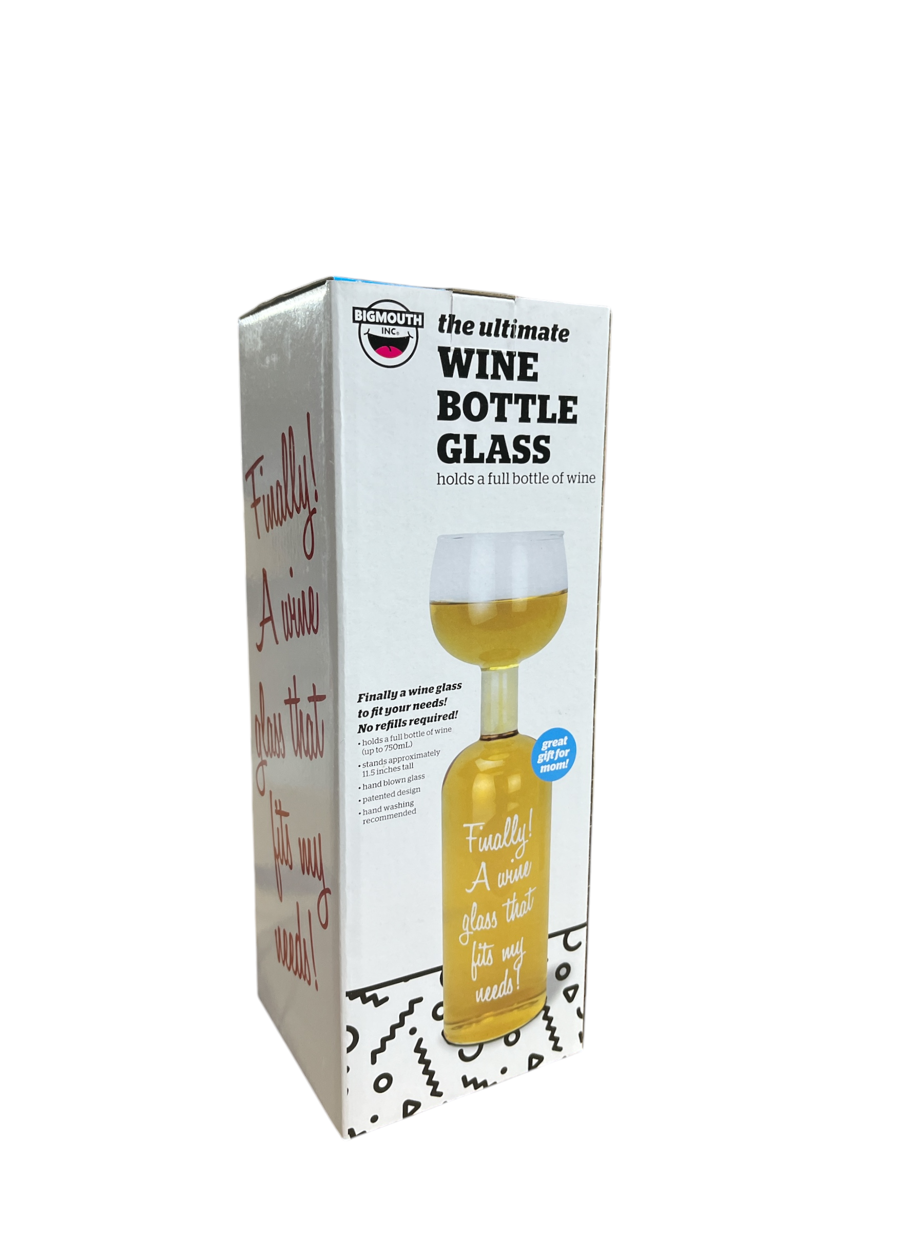 Big Mouth Wine Glass Bottle