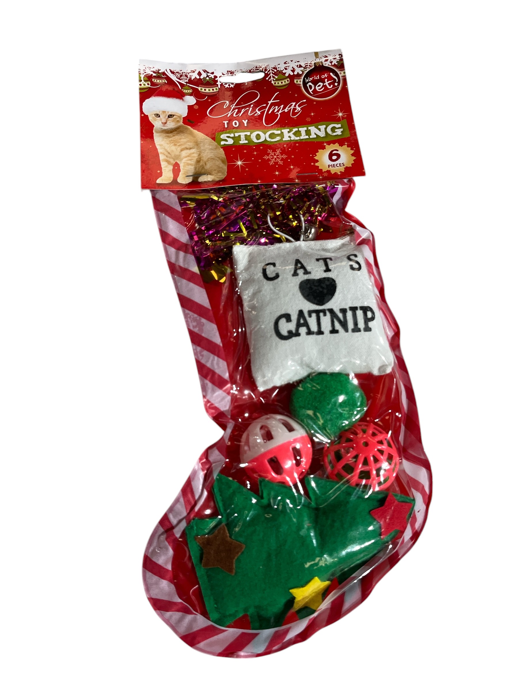 Christmas Cat Stocking