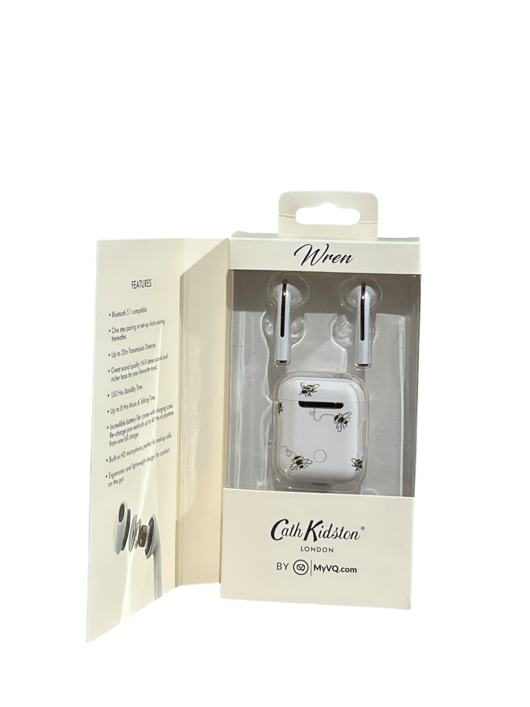 VQ TWS Ear Buds – Cath Kidston with Bees - Image 2