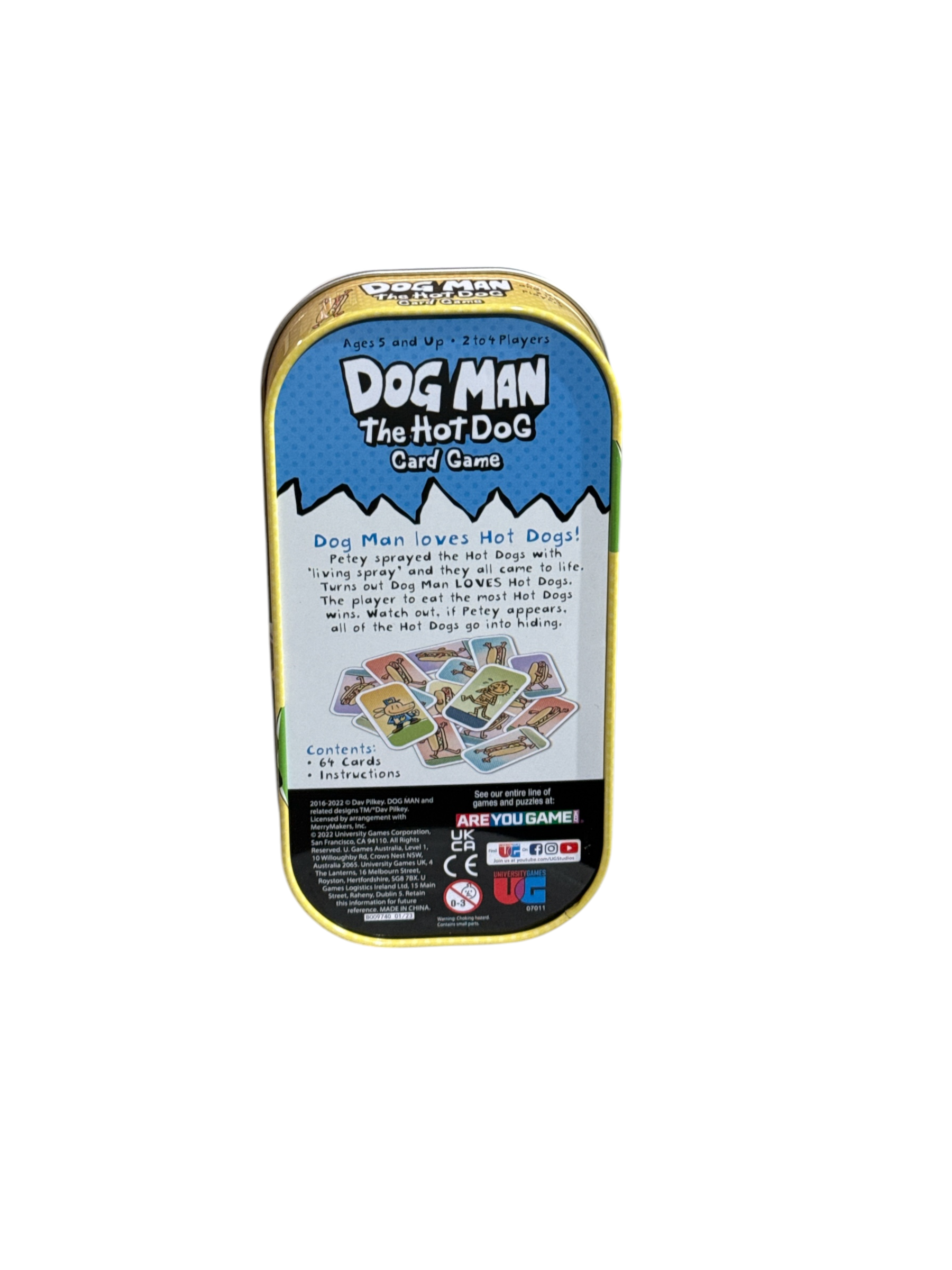 Dog Man Tin Card Game - Image 2