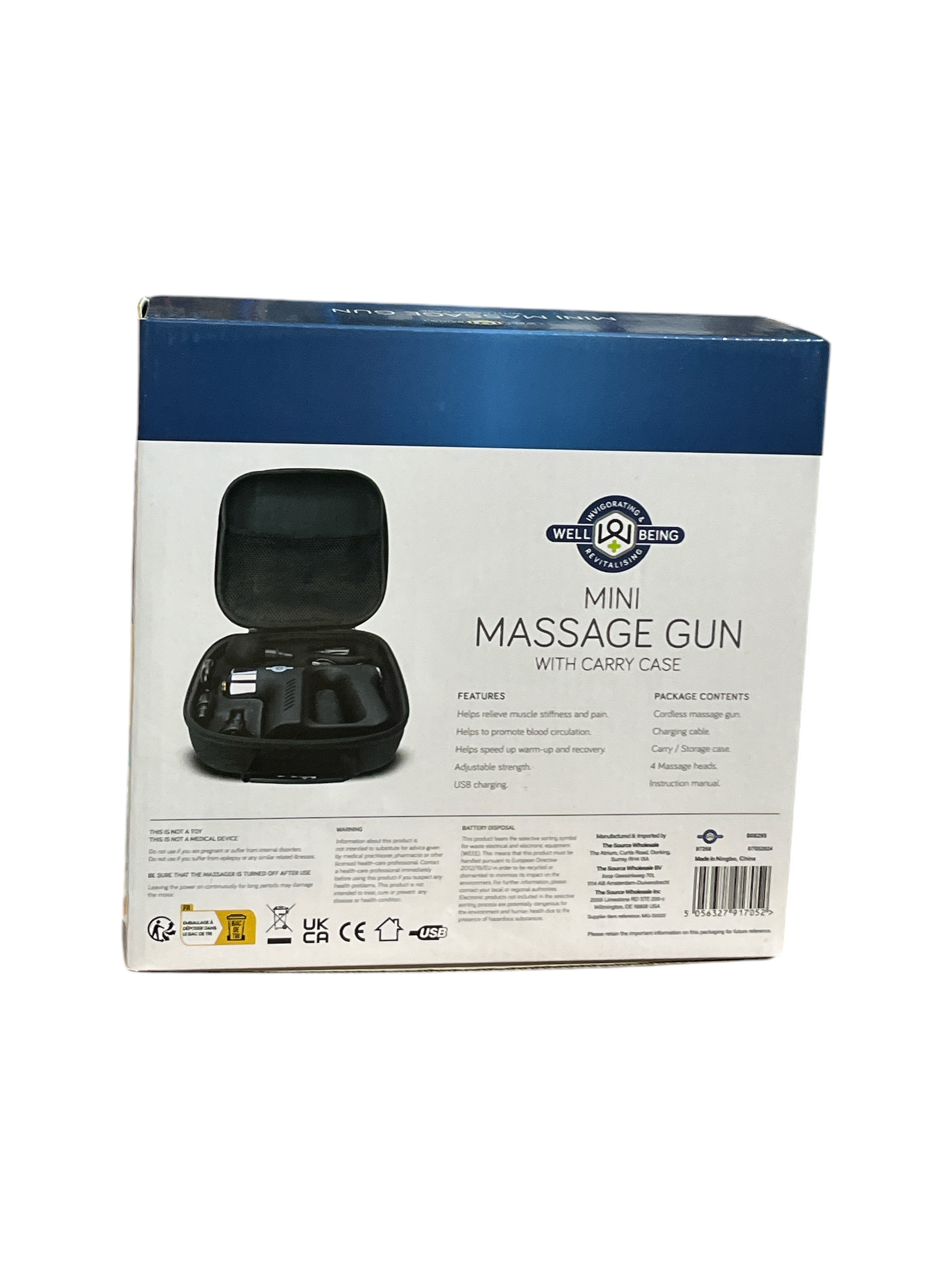 Mini Massage Gun With Carry Case - Image 2