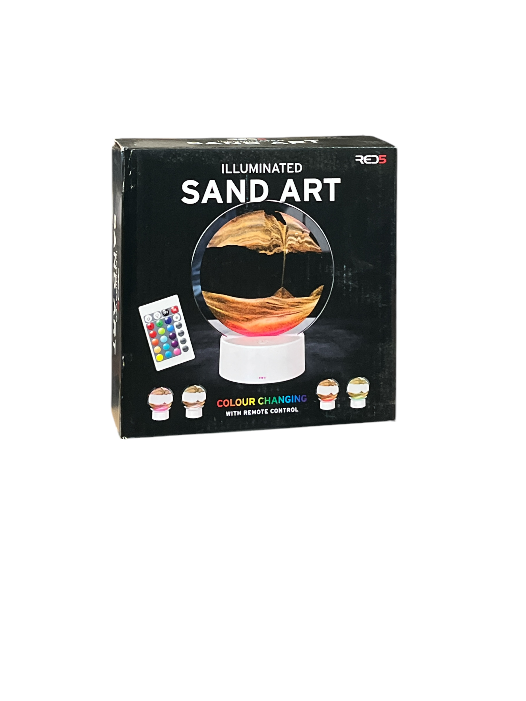 Illuminated Sand Art