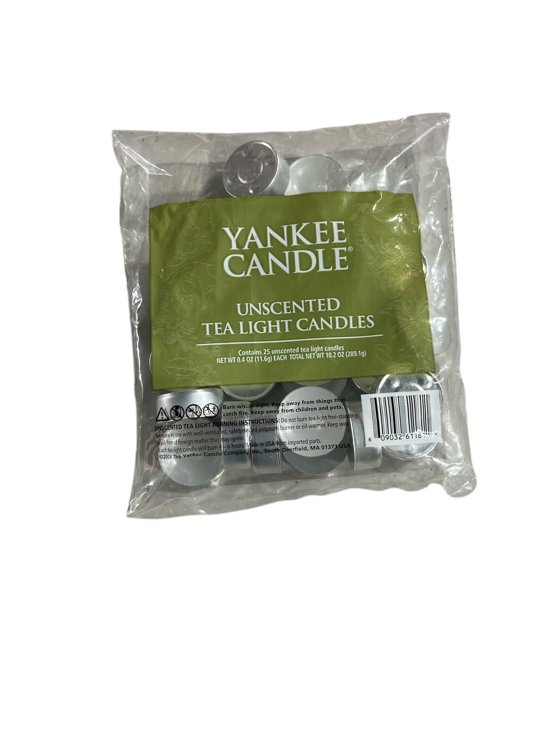 Yankee Candles - Unscented Tealight Candles