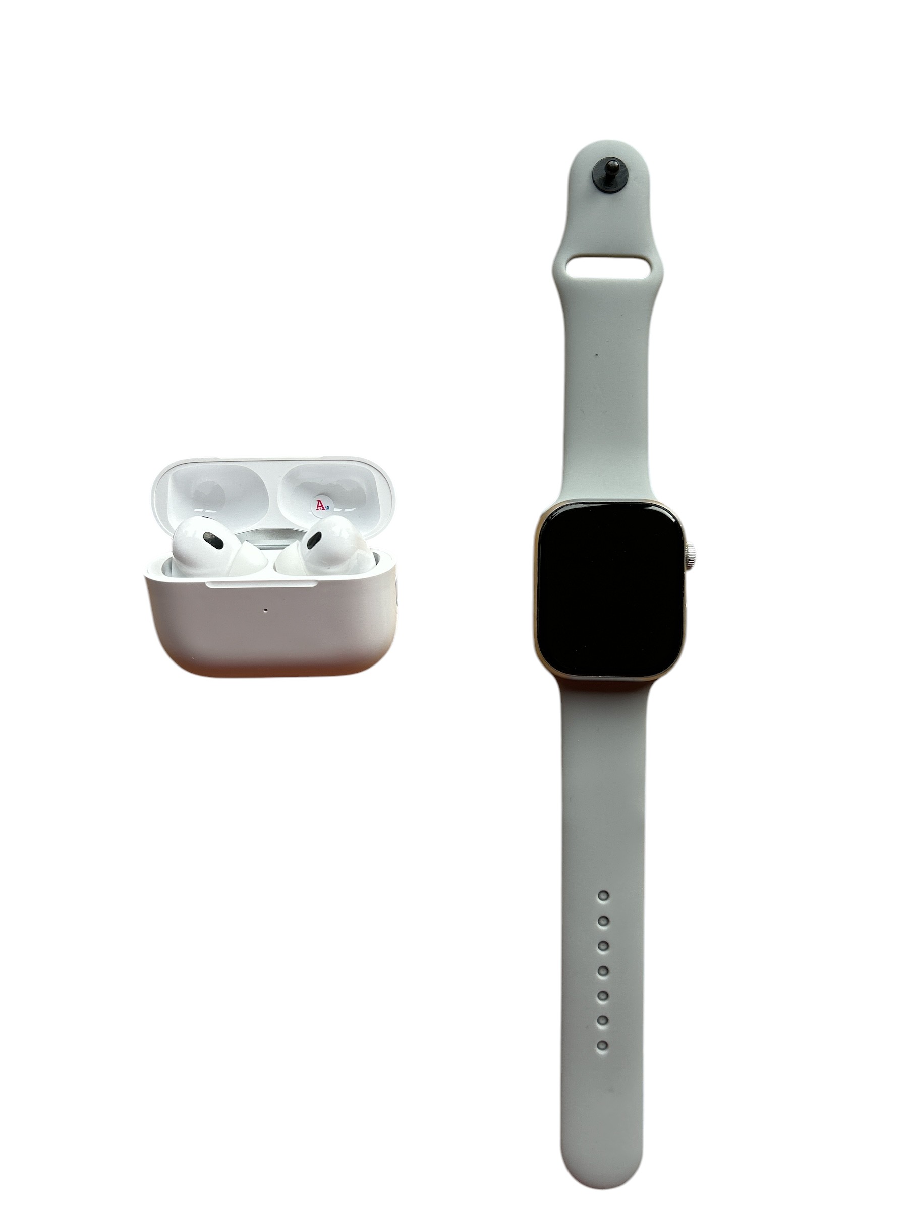 Ultra Pro Series 10 Smart Watch and Earpods-Grey Strap - Image 2