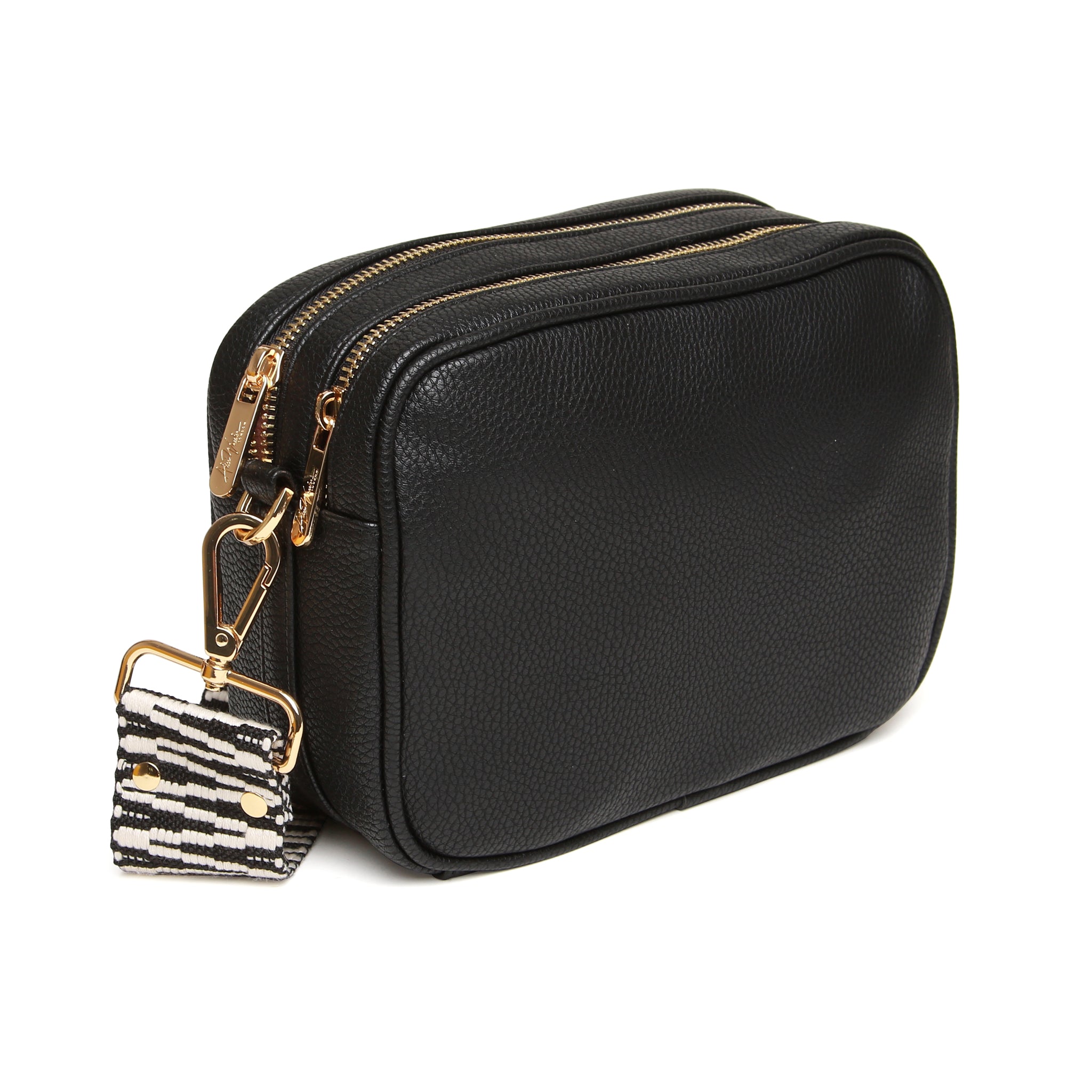 Soho Camera Crossbody Bag-Black - Image 4