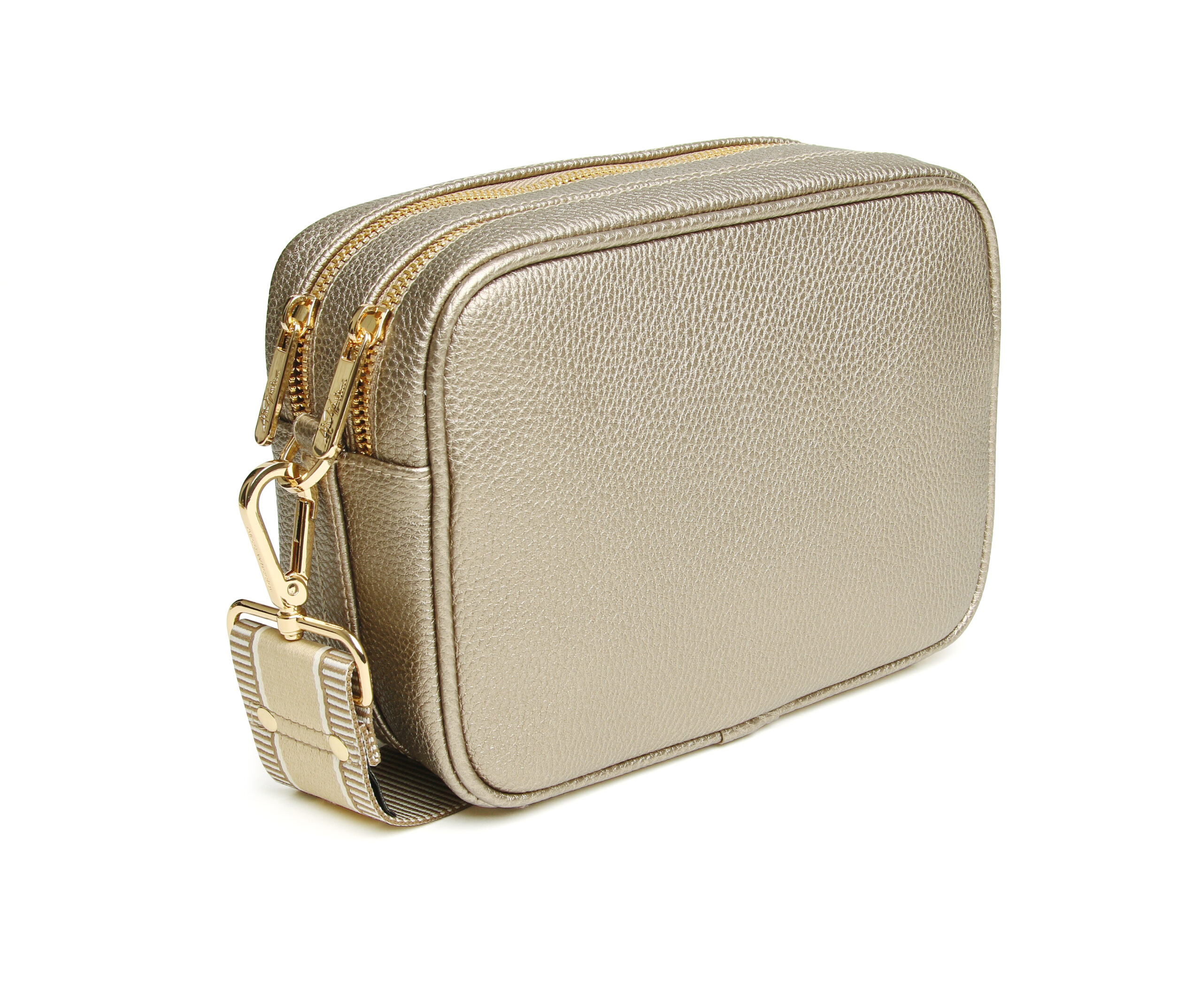 Capsule Bronze Collection-Soho Camera Crossbody Bag - Image 5
