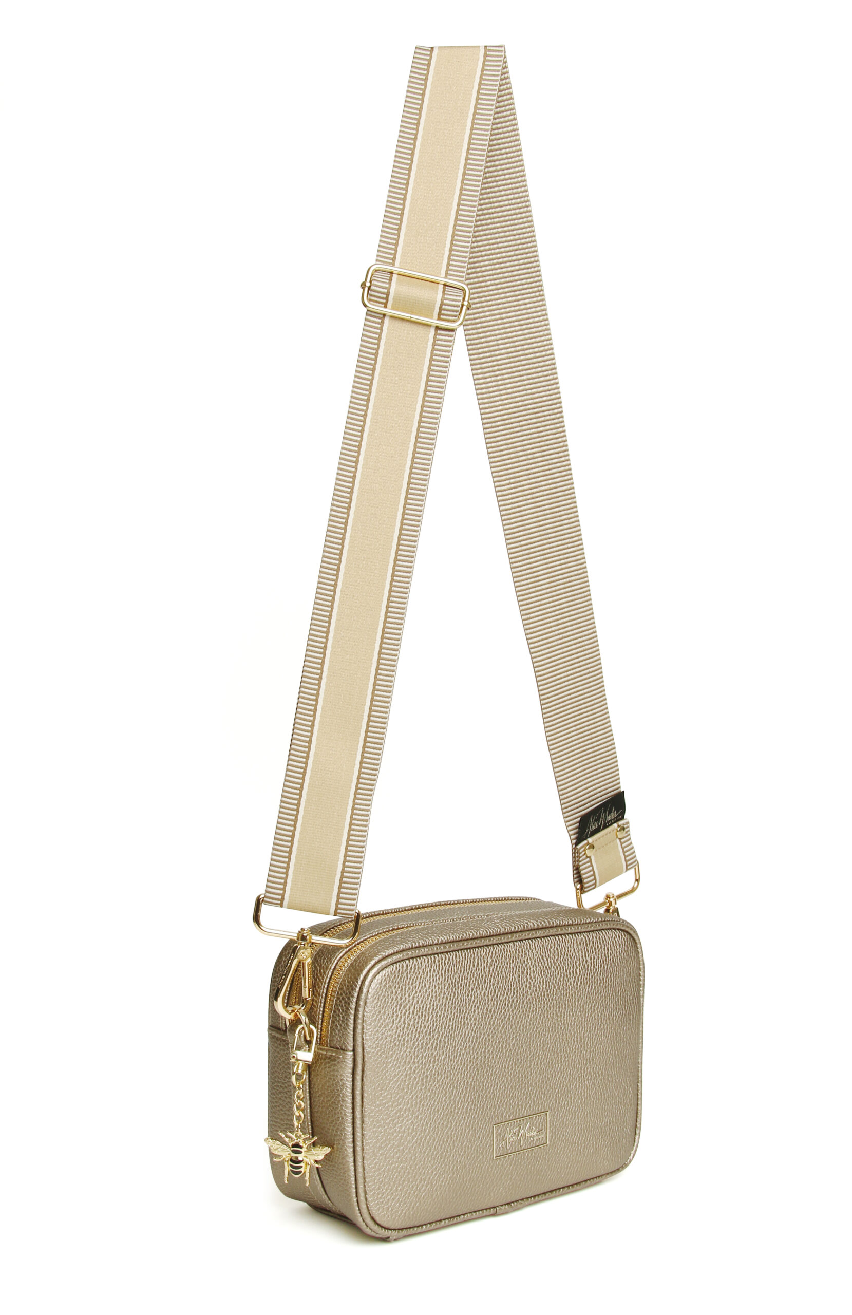 Capsule Bronze Collection-Soho Camera Crossbody Bag - Image 4