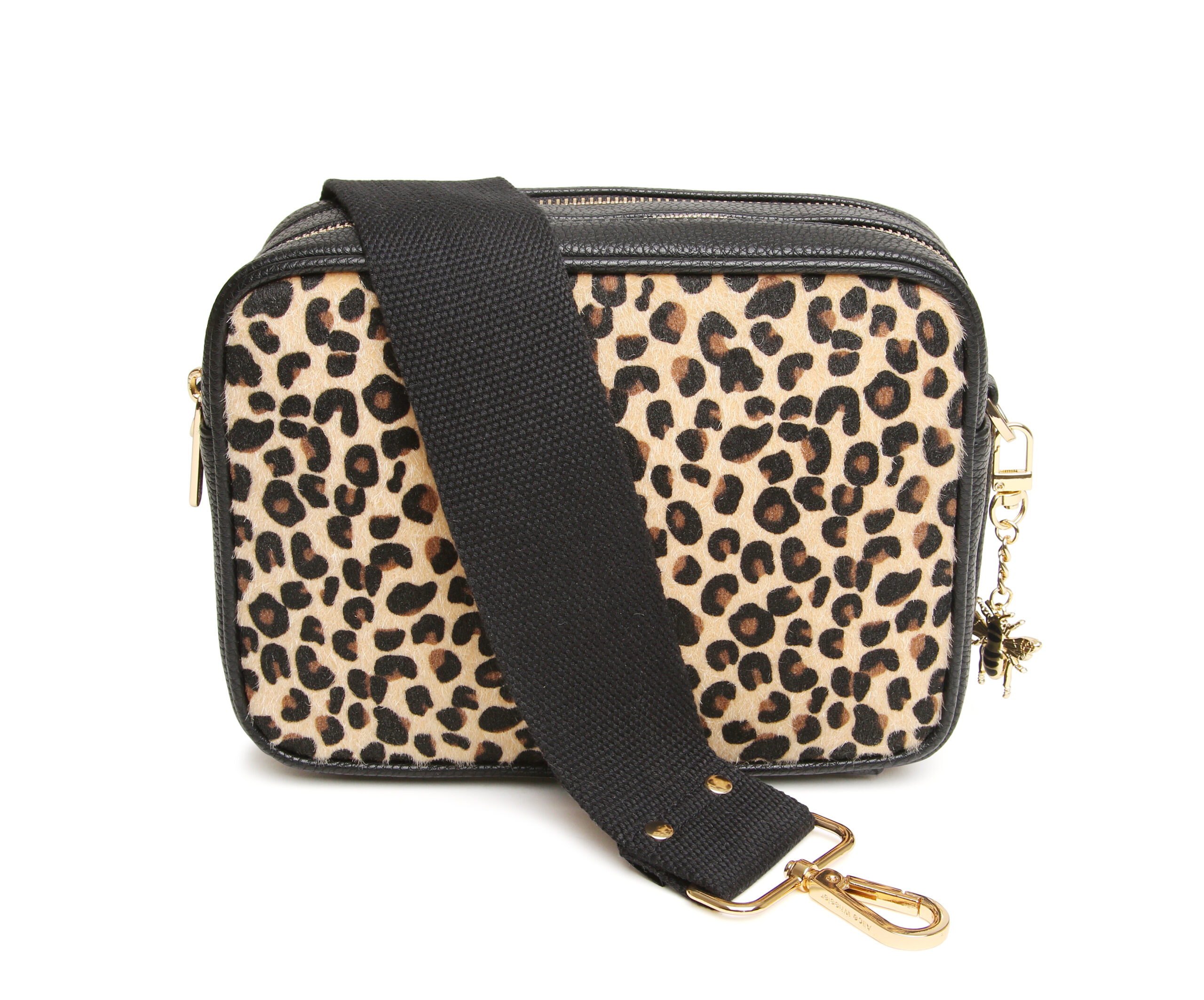 Capsule Leopard Collection-Soho Camera Crossbody Bag