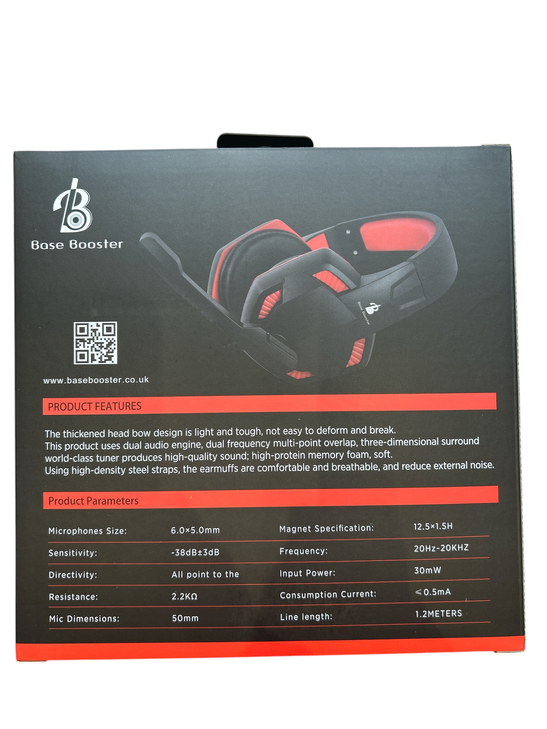 Base Booster Gaming Headphones - Image 2