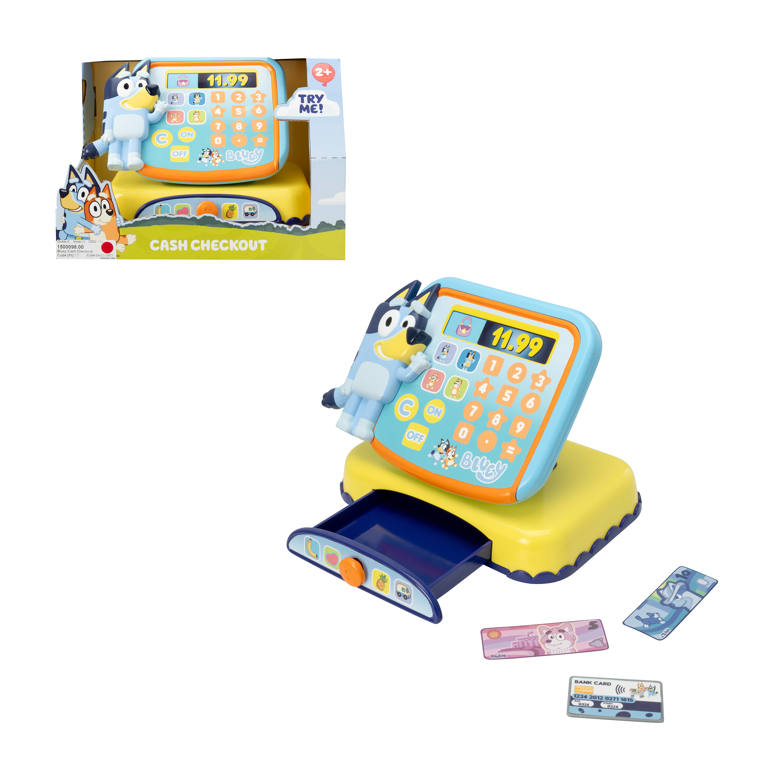 Bluey Cash Checkout