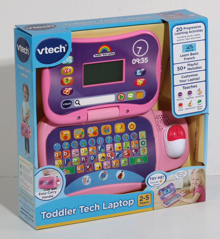 VTech Toddler Tech Laptop pink