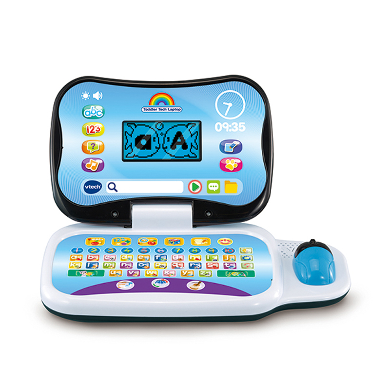 VTech Toddler Tech Laptop Blue - Image 2