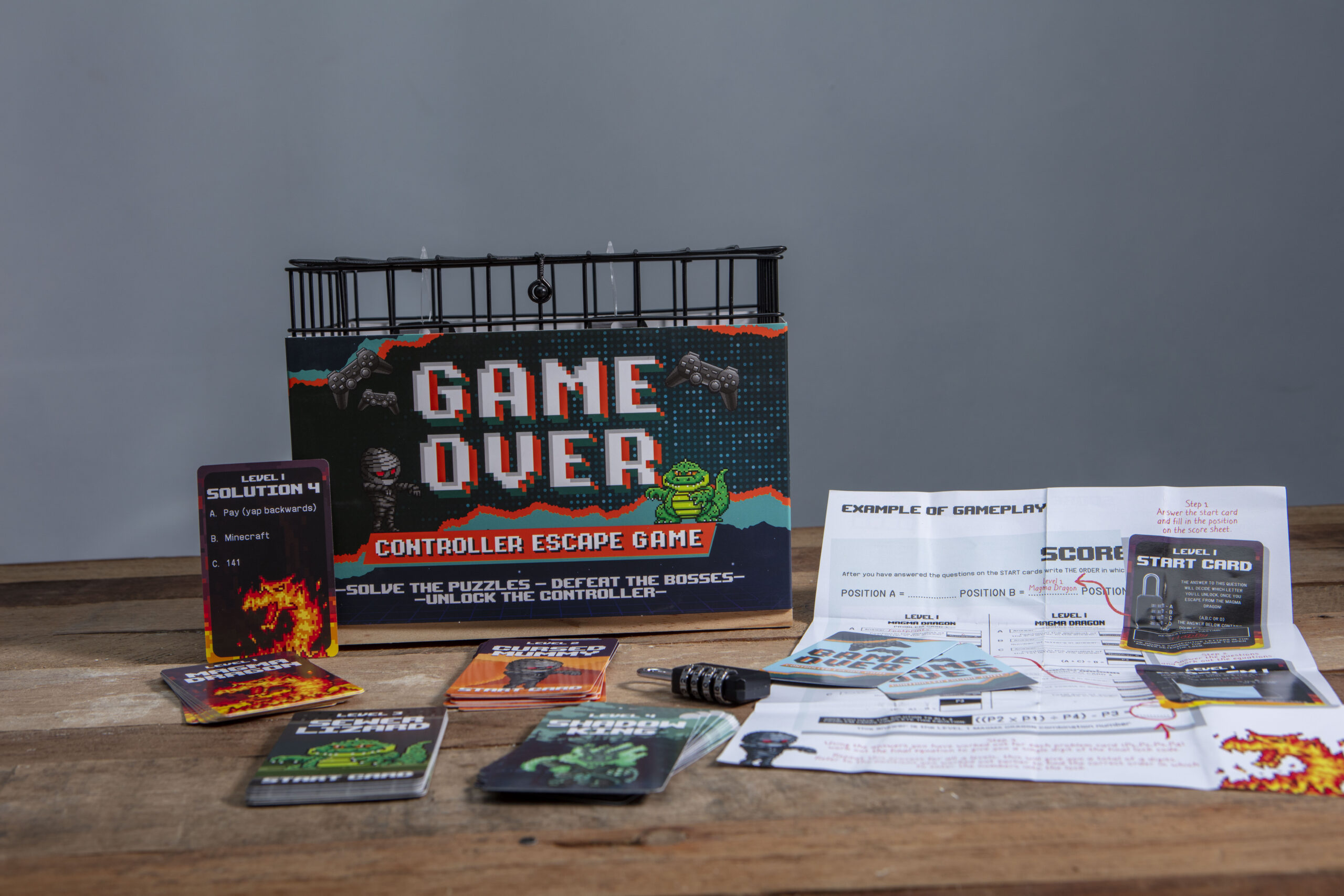 Controller Escape Room - Game Over