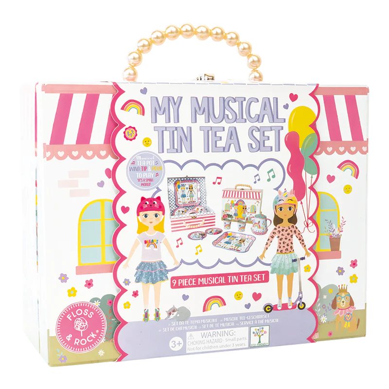 9 Piece Musical Tea Set - Best Friends