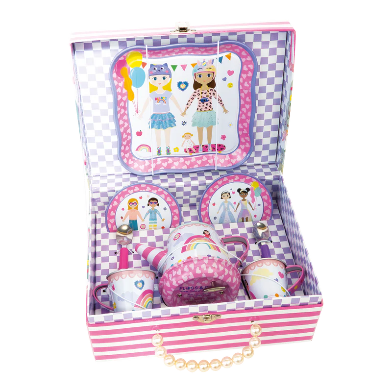 9 Piece Musical Tea Set - Best Friends - Image 3
