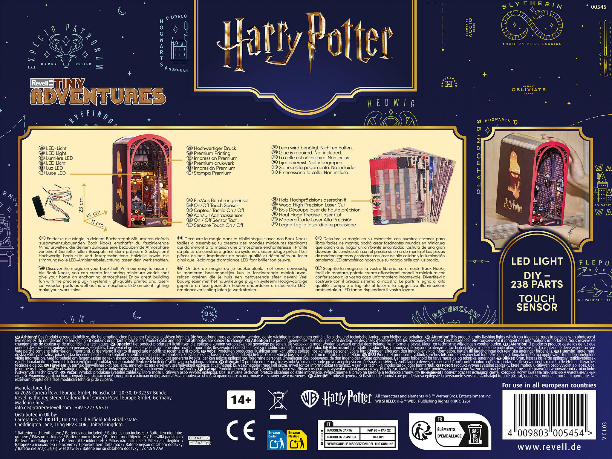 Harry Potter "Hog Warts" Express Book Nook - Image 3