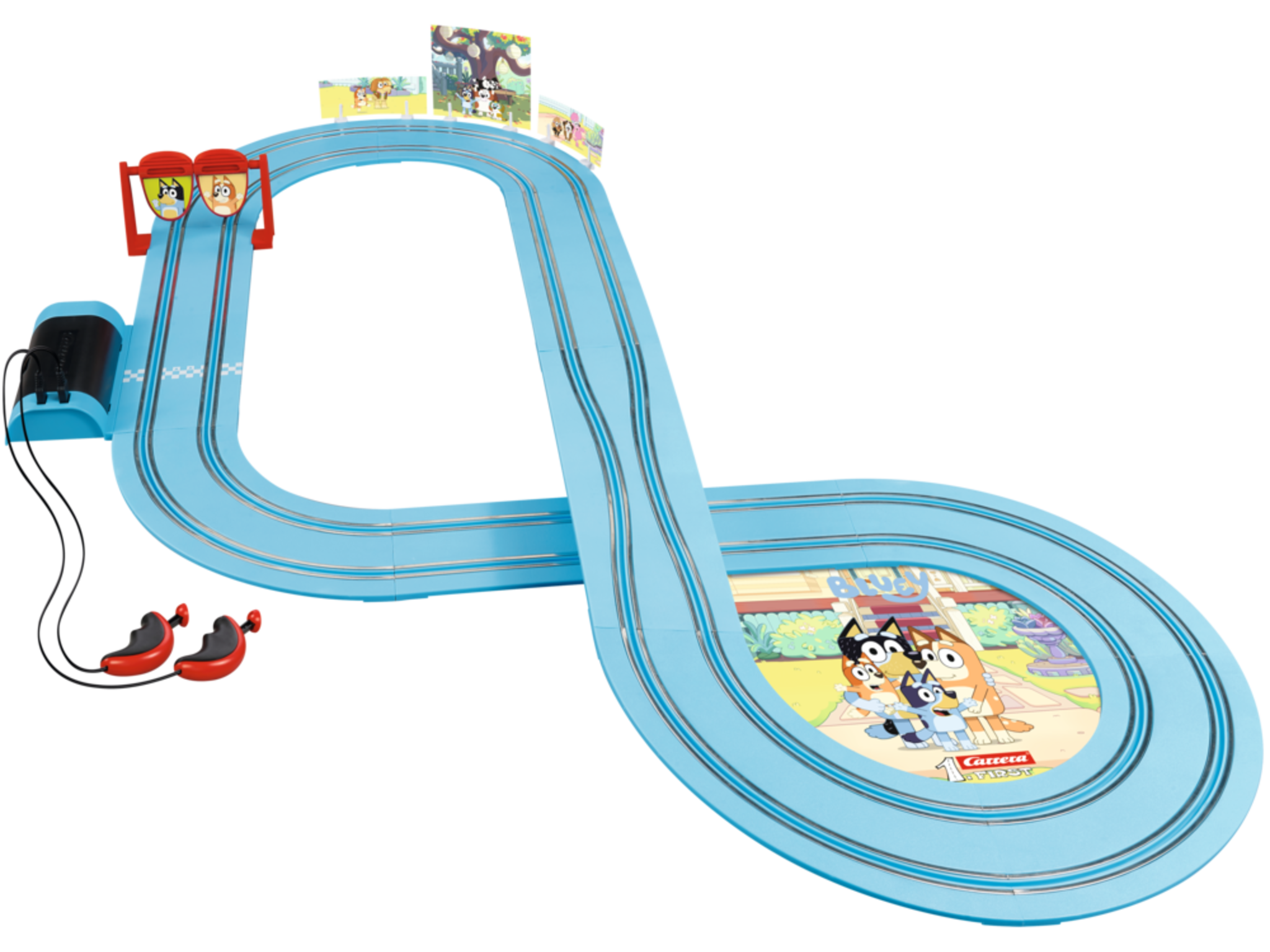 Bluey & Bingo Lets Go Race Track - Image 2