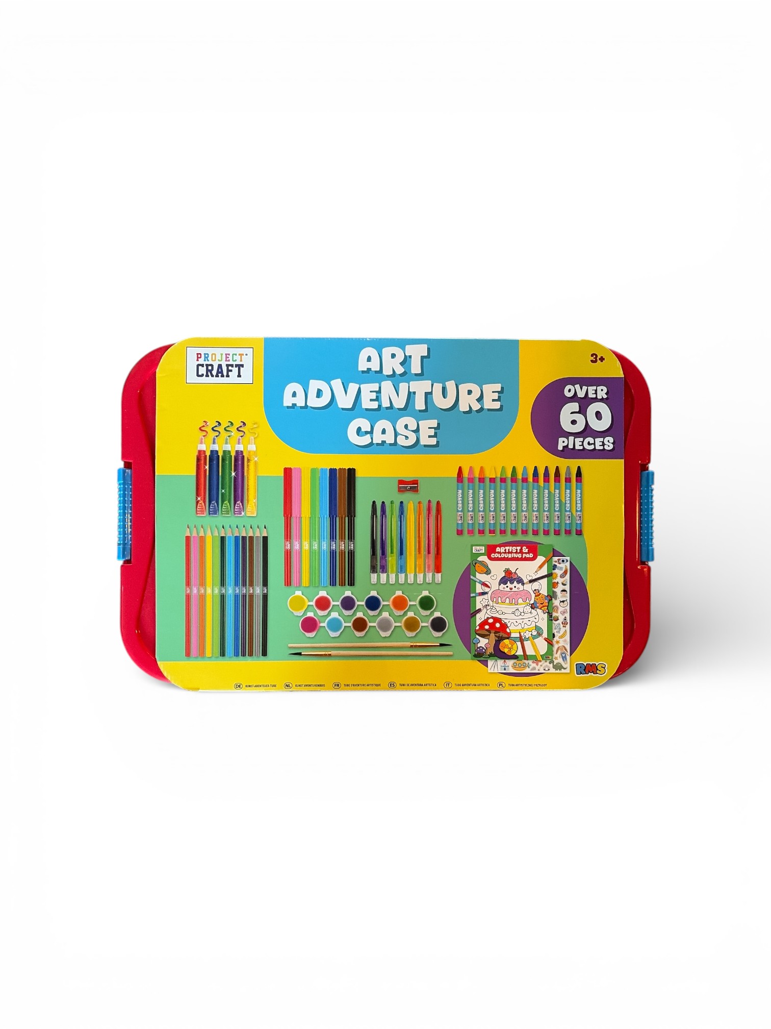 60 Piece Giant Art Adventure Case