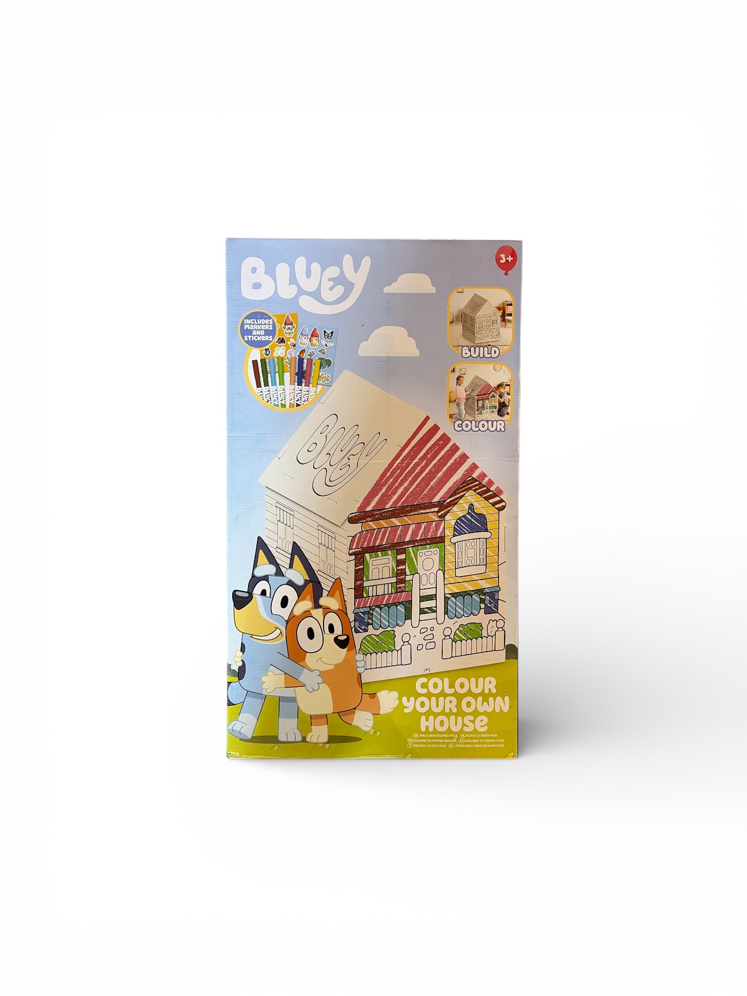 Bluey Giant Colour Your Own House